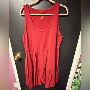 Torrid Red Sleeveless Mini Dress